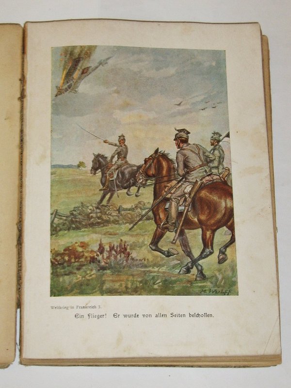Dr. Alfred Sternbeck - Der Weltkrieg in Frankreich ~ um 1916