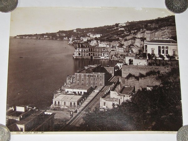 Großfoto "Napoli - Posilipo" ~ um 1890