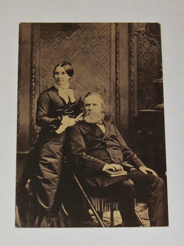 Foto "Ehepaar" um 1875