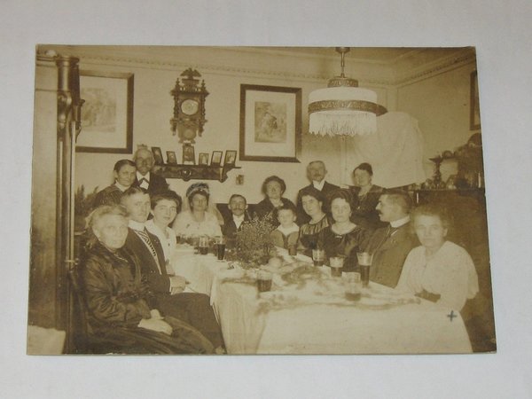 Foto "Hochzeitsfeier" um 1900