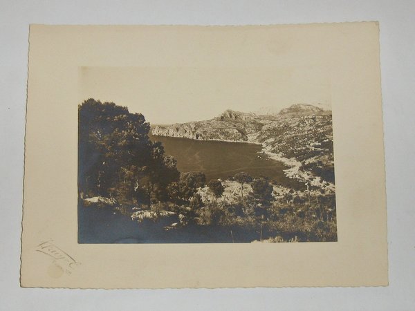 Foto "Mallorca - Küste" ~ um 1900