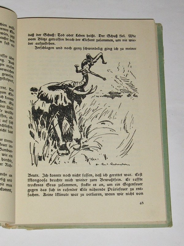 Jagdgeschichten aus fernen Ländern ~ um 1925