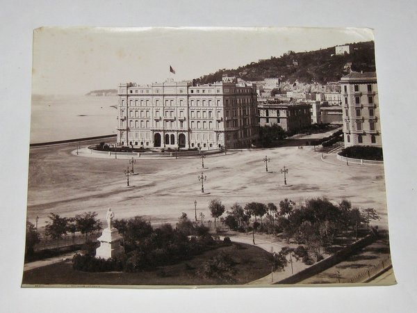 Großfoto "Napoli - Grand Hotel" ~ um 1890