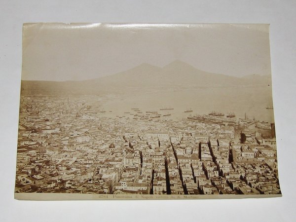 Großfoto "Napoli - Panorama veduto da S. Martino" ~ um 1890