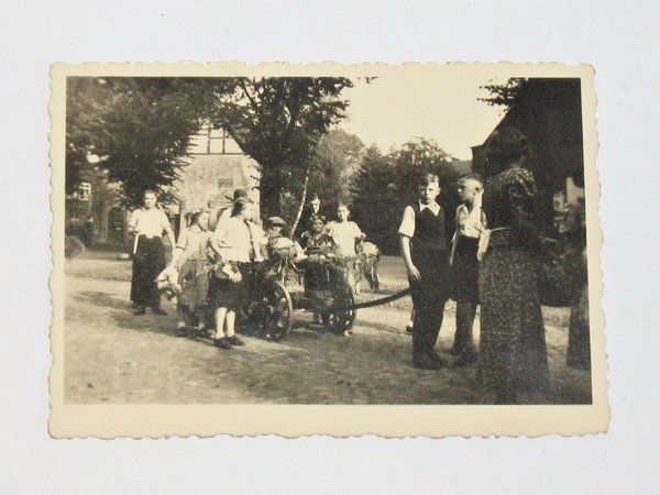 6 Fotos "Erntefest in Kletzke" von 1936 ~ Prignitz