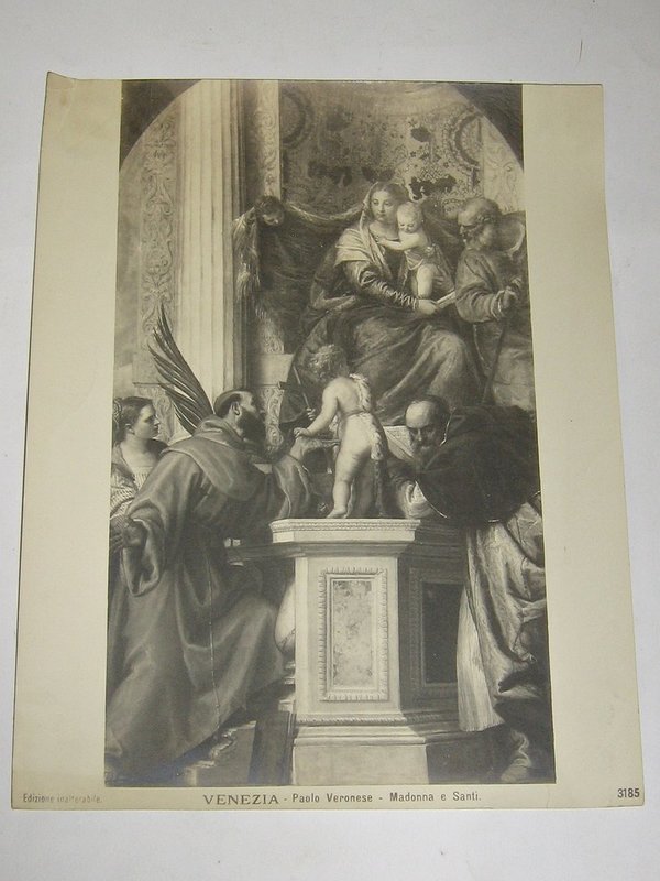 Druck "Venezia - Tiziano - L'Assunta" ~ um 1900
