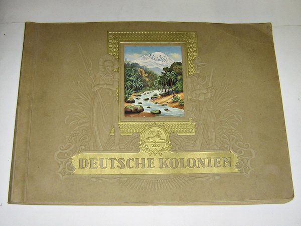 Sammelbilder-Album Deutsche Kolonien
