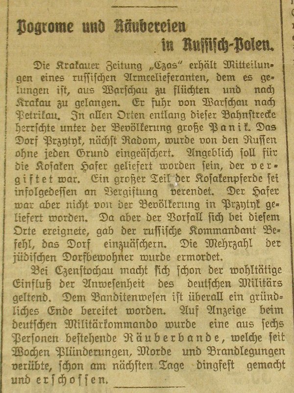 Berliner Morgenpost Nr. 262 vom 24. September 1914