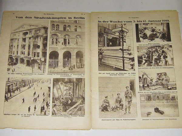 Die Wochenschau ~ 3 Ausgaben von 1919