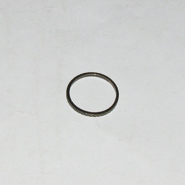 geriffelter Damen-Ring ~ 835er Silber ~ Ringgröße 53