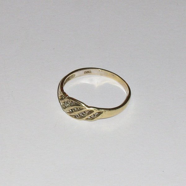filigraner Damen-Ring ~ 585er Gold ~ Ringgröße 63