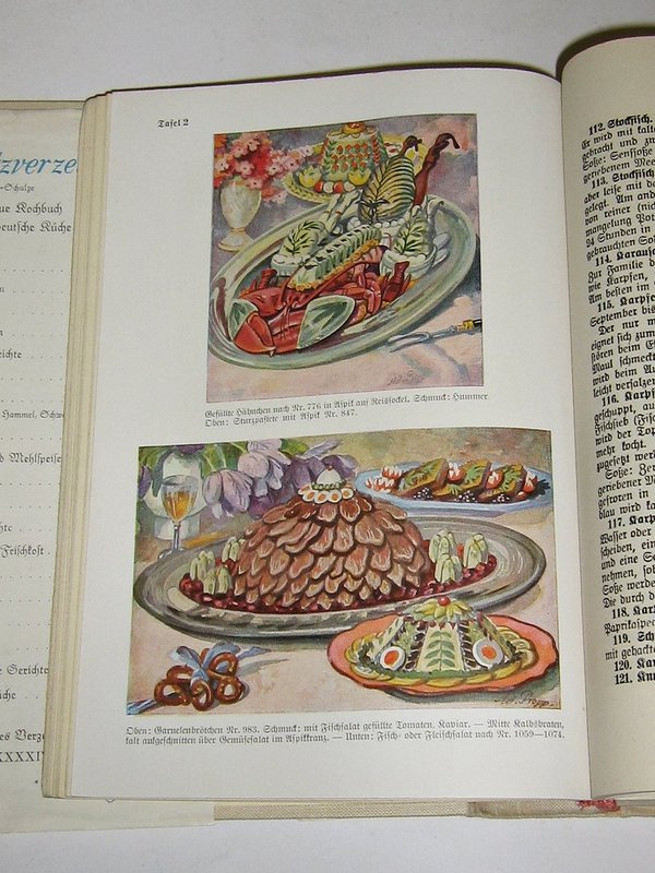 Davidis-Schulze - Das neue Kochbuch für die Deutsche Küche ~ 1941