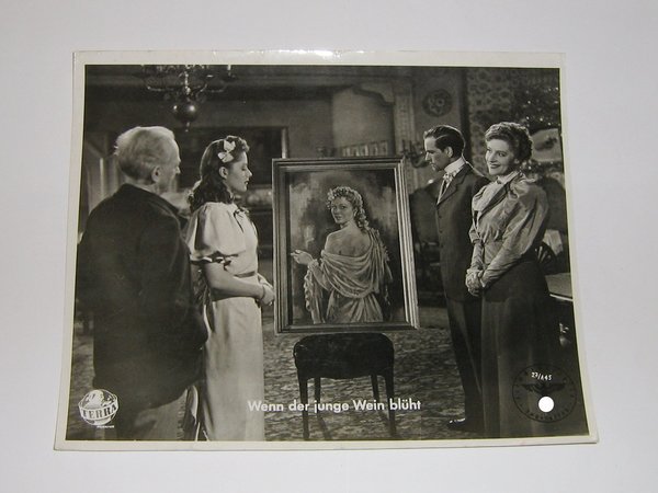 Kino-Aushangfoto "Wenn der junge Wein blüht" ~ Terra 1942/43
